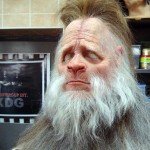 пластический грим йети (снежный человек) пластический грим йети (снежный человек)
