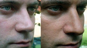 Пластический грим. Изменение формы носа.